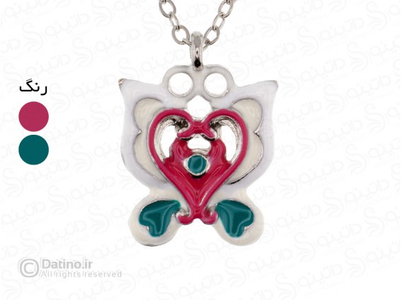 عکس گردنبند زنانه طرح پری پروانه 19869 - انواع مدل گردنبند زنانه طرح پری پروانه 19869