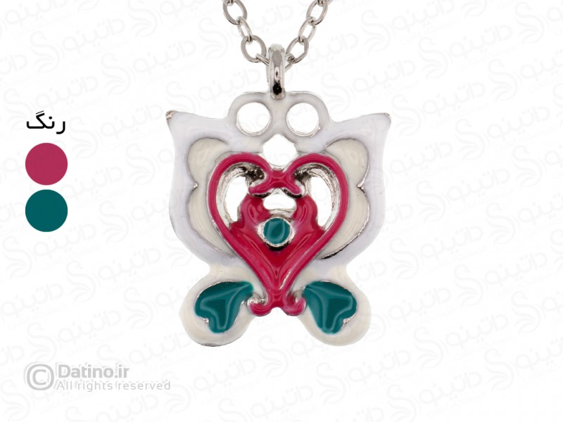 عکس گردنبند زنانه طرح پری پروانه 19869 - انواع مدل گردنبند زنانه طرح پری پروانه 19869