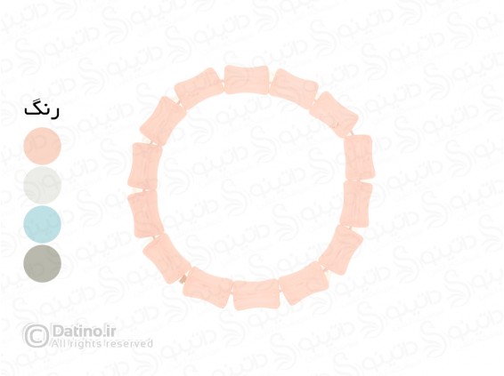 عکس دستبند زنانه طرح سنگ یشم مدل بامبو 19872 - انواع مدل دستبند زنانه طرح سنگ یشم مدل بامبو 19872