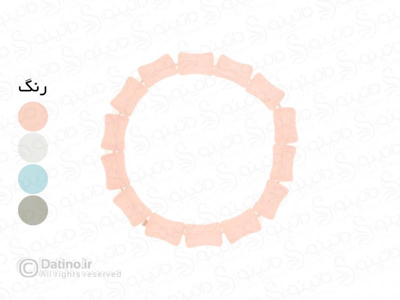 عکس دستبند زنانه طرح سنگ یشم مدل بامبو 19872 - انواع مدل دستبند زنانه طرح سنگ یشم مدل بامبو 19872