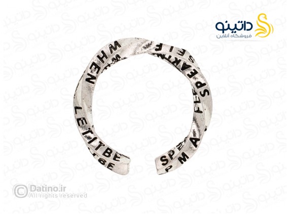 عکس حلقه طرح LET IT BE 19873 - انواع مدل حلقه طرح LET IT BE 19873