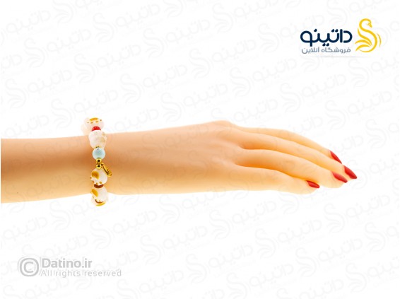 عکس دستبند زنانه مهره ای طرح پنجه گربه کارتونی 19876 - انواع مدل دستبند زنانه مهره ای طرح پنجه گربه کارتونی 19876