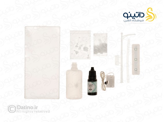 عکس ساختنی چراغ خواب طرح شب برفی 19884 - انواع مدل ساختنی چراغ خواب طرح شب برفی 19884