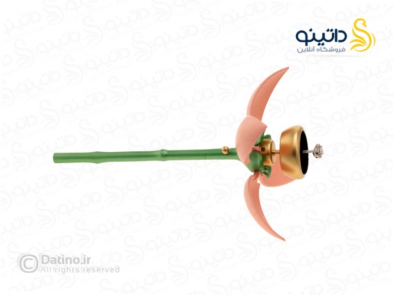 عکس جعبه انگشتر طرح شاخه گل رز جاودان بازشو 19921 - انواع مدل جعبه انگشتر طرح شاخه گل رز جاودان بازشو 19921