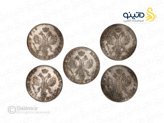 عکس سکه طرح روبل 1707 امپراطوری روسیه 19943 - انواع مدل سکه طرح روبل 1707 امپراطوری روسیه 19943