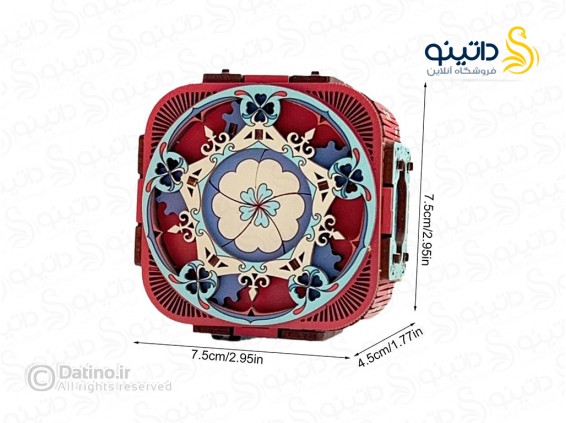 عکس ساختنی جعبه جواهرات موزیکال طرح سنتی 19997 - انواع مدل ساختنی جعبه جواهرات موزیکال طرح سنتی 19997