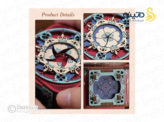 عکس ساختنی جعبه جواهرات موزیکال طرح سنتی 19997 - انواع مدل ساختنی جعبه جواهرات موزیکال طرح سنتی 19997