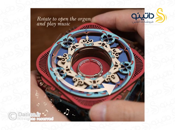 عکس ساختنی جعبه جواهرات موزیکال طرح سنتی 19997 - انواع مدل ساختنی جعبه جواهرات موزیکال طرح سنتی 19997