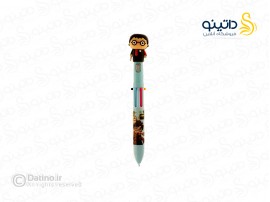 خودکار 6 رنگ چراغ دار مدل هری پاتر 20008