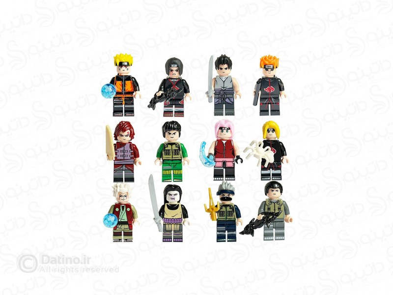 عکس مینی فیگور ابرقهرمانان مجموعه 12 عددی W007 - انواع مدل مینی فیگور ابرقهرمانان مجموعه 12 عددی W007