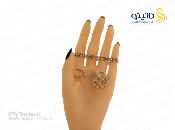 عکس گردنبند شب تاب طرح اژدها 20036 - انواع مدل گردنبند شب تاب طرح اژدها 20036