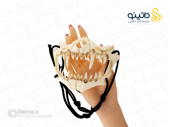 عکس ماسک طرح جمجمه دندان ببر 20067 - انواع مدل ماسک طرح جمجمه دندان ببر 20067