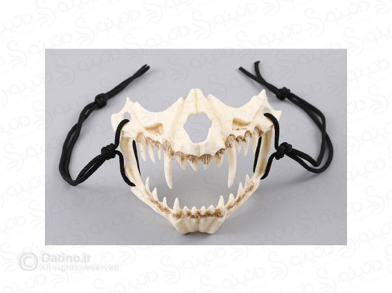 عکس ماسک طرح جمجمه دندان ببر 20067 - انواع مدل ماسک طرح جمجمه دندان ببر 20067