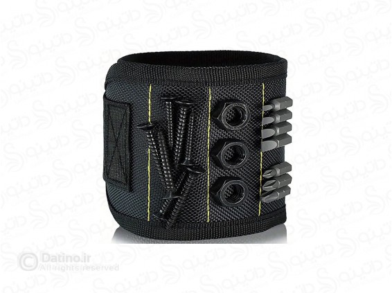 عکس مچ بند مغناطیسی نگهدارنده ابزار 5 مگنتی 20132 - انواع مدل مچ بند مغناطیسی نگهدارنده ابزار 5 مگنتی 20132