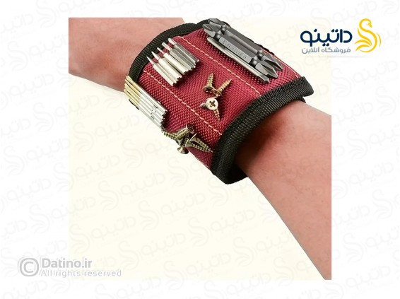 عکس مچ بند مغناطیسی نگهدارنده ابزار 5 مگنتی 20132 - انواع مدل مچ بند مغناطیسی نگهدارنده ابزار 5 مگنتی 20132