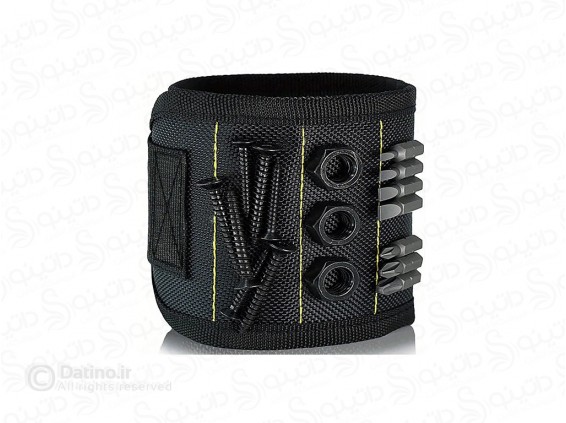 عکس مچ بند مغناطیسی نگهدارنده ابزار 3 مگنتی 20133 - انواع مدل مچ بند مغناطیسی نگهدارنده ابزار 3 مگنتی 20133