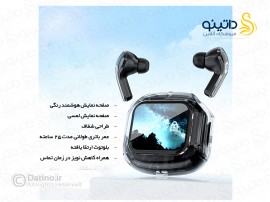 هدفون بلوتوثی طرح شیشه ای با صفحه نمایش لمسی 20149