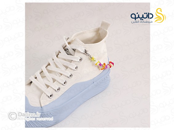 عکس آویز بند کفش مهره ای زنانه طرح LOVE فانتزی 20150 - انواع مدل آویز بند کفش مهره ای زنانه طرح LOVE فانتزی 20150