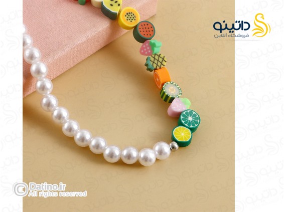 عکس آویز بند کفش مهره فیمو طرح میوه 20152 - انواع مدل آویز بند کفش مهره فیمو طرح میوه 20152