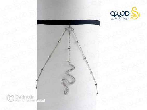 عکس زنجیر ران زنانه طرح مار 20153 - انواع مدل زنجیر ران زنانه طرح مار 20153