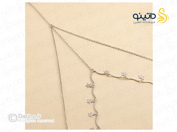 عکس زنجیر ران زنانه طرح آویز ستاره 20154 - انواع مدل زنجیر ران زنانه طرح آویز ستاره 20154