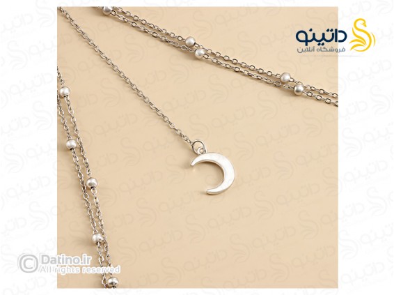 عکس زنجیر ران زنانه طرح آویز ماه 20155 - انواع مدل زنجیر ران زنانه طرح آویز ماه 20155