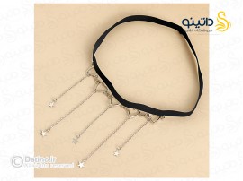 زنجیر ران زنانه طرح آویز قلب و ستاره 20158