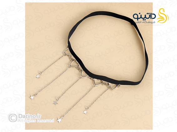 عکس زنجیر ران زنانه طرح آویز قلب و ستاره 20158 - انواع مدل زنجیر ران زنانه طرح آویز قلب و ستاره 20158