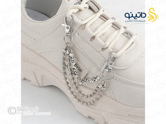 عکس آویز بند کفش زنانه سه لاین طرح جمجمه دزدان دریایی 20159 - انواع مدل آویز بند کفش زنانه سه لاین طرح جمجمه دزدان دریایی 20159