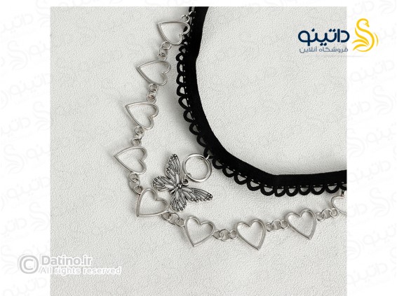 عکس زنجیر ران زنانه طرح پروانه و قلب 20161 - انواع مدل زنجیر ران زنانه طرح پروانه و قلب 20161