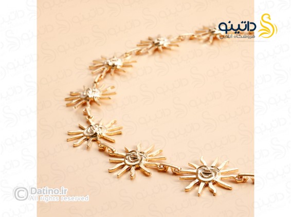 عکس زنجیر ران زنانه طرح قلب و خورشید 20170 - انواع مدل زنجیر ران زنانه طرح قلب و خورشید 20170