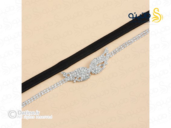 عکس زنجیر ران زنانه طرح بال فرشته 20171 - انواع مدل زنجیر ران زنانه طرح بال فرشته 20171