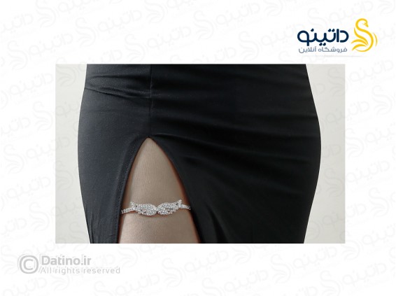 عکس زنجیر ران زنانه طرح بال فرشته 20171 - انواع مدل زنجیر ران زنانه طرح بال فرشته 20171