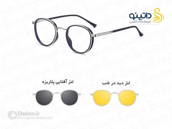 عکس فریم عینک اسپرت طبی مگنتی آفتابی پلاریزه تاشو بسته 2 لنز طرح بیضی 20180 - انواع مدل فریم عینک اسپرت طبی مگنتی آفتابی پلاریزه تاشو بسته 2 لنز طرح بیضی 20180