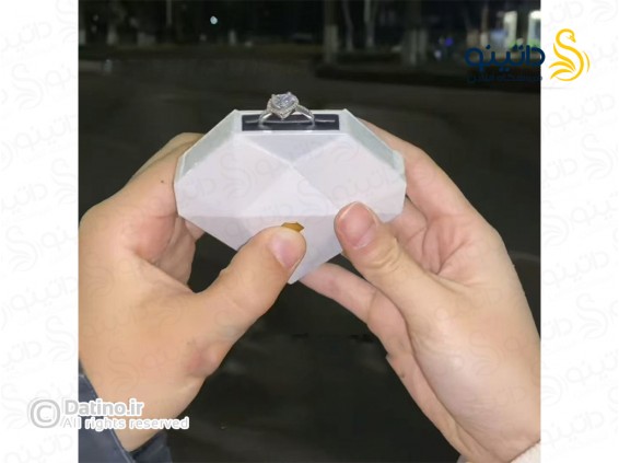 عکس جعبه انگشتر طرح ضربان قلب مدل هندسی 20192 - انواع مدل جعبه انگشتر طرح ضربان قلب مدل هندسی 20192