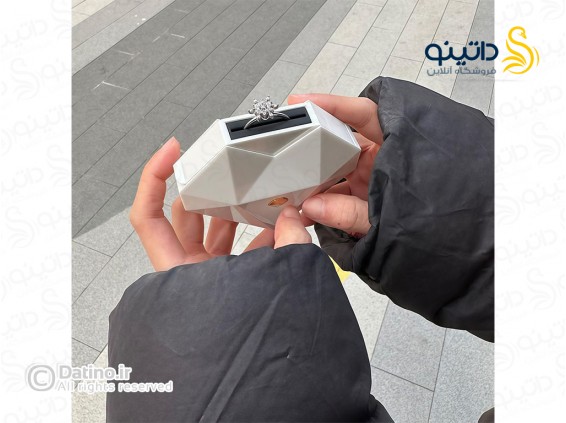 عکس جعبه انگشتر طرح ضربان قلب مدل هندسی 20192 - انواع مدل جعبه انگشتر طرح ضربان قلب مدل هندسی 20192