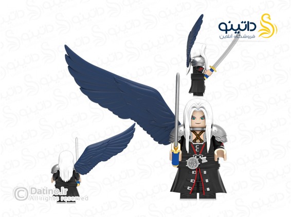 عکس مینی فیگور سفیروث فاینال فانتزی DT009 - انواع مدل مینی فیگور سفیروث فاینال فانتزی DT009