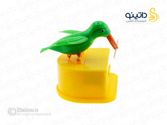 عکس ظرف خلال دندان فشاری طرح پرنده 20249 - انواع مدل ظرف خلال دندان فشاری طرح پرنده 20249