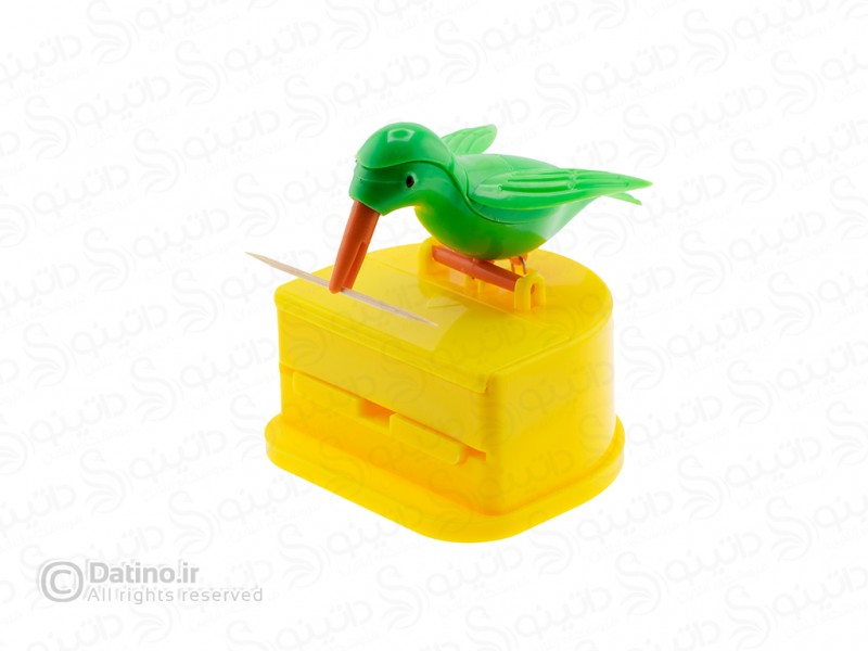 عکس ظرف خلال دندان فشاری طرح پرنده 20249 - انواع مدل ظرف خلال دندان فشاری طرح پرنده 20249