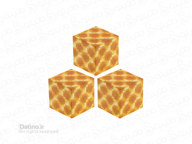 عکس بلوک مغناطیسی ماینکرافت طرح عسل مجموعه سه عددی 20262 - انواع مدل بلوک مغناطیسی ماینکرافت طرح عسل مجموعه سه عددی 20262