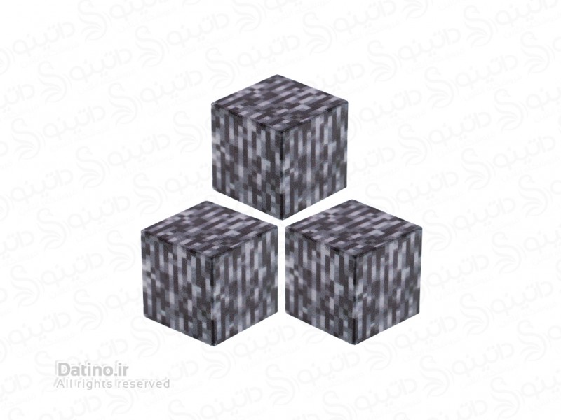 عکس بلوک مغناطیسی ماینکرافت طرح سنگ بستر مجموعه سه عددی 20278 - انواع مدل بلوک مغناطیسی ماینکرافت طرح سنگ بستر مجموعه سه عددی 20278
