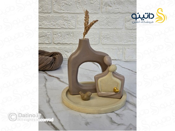 عکس ست دکوری سنگی رومیزی طرح همدم 20300 - انواع مدل ست دکوری سنگی رومیزی طرح همدم 20300