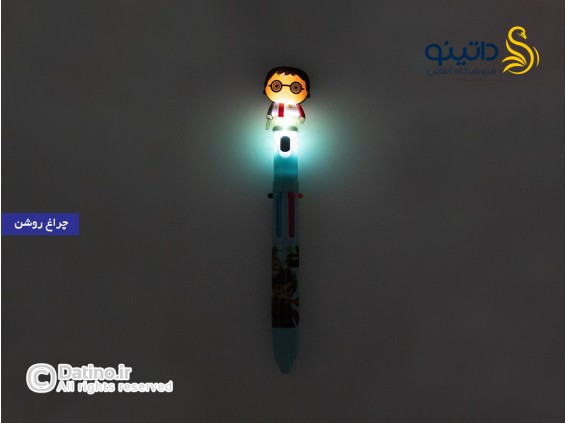 عکس خودکار 6 رنگ چراغ دار مدل هری پاتر 20320 - انواع مدل خودکار 6 رنگ چراغ دار مدل هری پاتر 20320