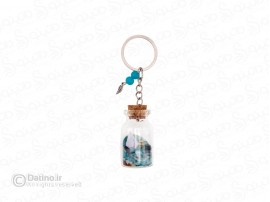 جاکلیدی مدل شیشه ای طرح قایق کاغذی 20359