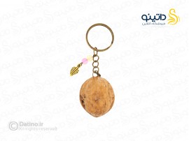 جاکلیدی رزین مدل گردو طرح باغ گل 20361