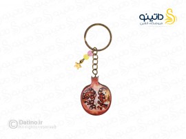 جاکلیدی رزین مدل انار طرح دختر کوچولو 20364