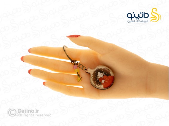 عکس جاکلیدی رزین مدل انار طرح دختر کوچولو 20364 - انواع مدل جاکلیدی رزین مدل انار طرح دختر کوچولو 20364