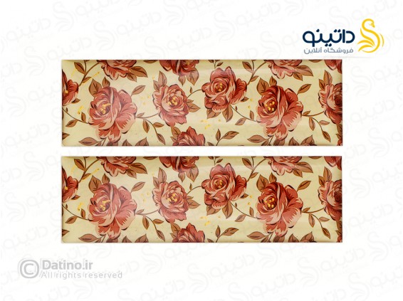 عکس گیره مو زنانه چوب و  رزین طرح رز مستطیلی سایز بزرگ 20371 - انواع مدل گیره مو زنانه چوب و  رزین طرح رز مستطیلی سایز بزرگ 20371