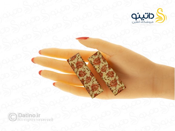 عکس گیره مو زنانه چوب و  رزین طرح رز مستطیلی سایز بزرگ 20371 - انواع مدل گیره مو زنانه چوب و  رزین طرح رز مستطیلی سایز بزرگ 20371