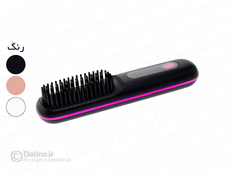 عکس برس حرارتی صاف کننده مو قابل حمل شارژی 20379 - انواع مدل برس حرارتی صاف کننده مو قابل حمل شارژی 20379